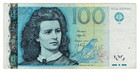 Estonia 100 Krooni 1999 P-82  Ocean Waves Crashing One-year Type Kroon Banknote