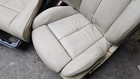03-10 Bmw E63 645 Coupe Front Rear Left   Right Seat Seats Set Leather Beige Oem