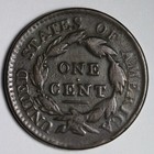1817 Coronet Head Large Cent Vf E115 Wec