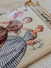 Vtg 1950s Simplicity Sewing Pattern Lot 1056 1044 Dress Jacket Rockabilly Sz 12