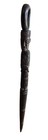 Vintage Hand Carved Wooden Cane Tribal African Style Figuralhead Walking Stick