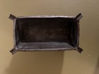 Large Vintage 7  Heavy Steel Log Ashtray 3 4 Lbs