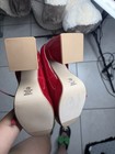 Women   s Red Patent Leather Mary Jane Block Heel Ankle Strap Square Toe 8 5