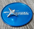 Spacecoast Precision Tru-billet Silver Spinning Top
