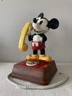 Vintage 1976 Mickey Mouse Walt Disney Land Phone Dial Rotary 8x8x15   Tested