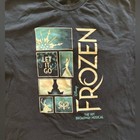 Frozen The Broadway Musical Let It Go Women   s Size Large Graphic T-shirt Merch