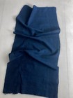 Vintage Japanese Indigo Boro Textile 38  X 17      Aizome     Double Wide
