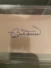 Bobby Doerr Signed Index Card Auto Beckett Bas Certified Authentic Signature