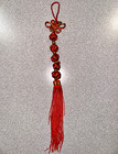 Chinese Knot Braided Tassel Lucky Hanging Charm Pendant Car Decor Ornament 1pc