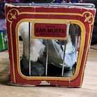 Vintage Circus Animal Ear Muffs  Elephant Cage 1980s
