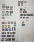 Europe   Colonies Stamp Lot On Pages - France  Malta  Gibraltar  Cyprus  Hinged