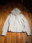 Juicy Couture Juicy Girl Full Zip Hoodie Gray Gold Women   s Lg Y2k Vtg Vintage