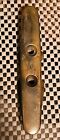 Vintage 5  Wilcox Crittenden Marine Solid Brass Boat Jam Cleat Marked Old 