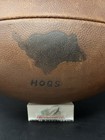 Arkansas Razorbacks Vintage Spalding J5v Intercollegiate Leather Football Hogs