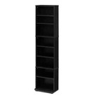 Cd Dvd 8 Tier Rack Storage Organizer Media Cabinet Tower Shelf Multimedia Holder