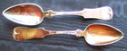Webb   Lee Coin Silver Spoon  1 3 Oz  Mid 19th-century   Nr