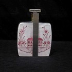 Antique Hand Painted On Glass Victorian Era Vanity Perfume Bottle