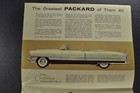 1956 Packard Brochure Folder Caribbean Patrician Clipper Excellent Original 56