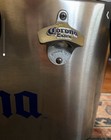 Corona Beer 54 Quart Steel Belted Coleman Cooler Icebox Chest Bottle Opener 