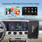 Wireless Carplay Ai Box Android Auto Adapter Converter Wifi W  Netflix Youtube