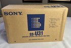 Sony Ss-u31 Speaker System Bookshelf Speakers  new Open Box  Tested sound Great 