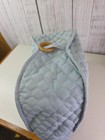 Quilted Toaster Appliance Cover Country Blue Floral Trim Vintage Kitchen Decor