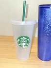 Lot Of 3 Starbucks Tumblers cups In Very Good Condition  Unique Colors   Styles 
