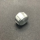 K1250a1 4 - Alco - Alcoknob  Aluminium  Silver 1 25 In Knob For 1 4 In Shaft 143