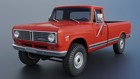 Abs-like Resin 3d Printed 1 25 1972 International Long Bed Pickup Full Kit