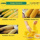 Chef n Cob Corn Peeler Stripper     Easy Corn Cob Cutter Kitchen Tool