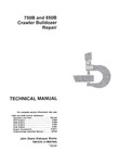 John Deere Tm1476 750b  850b Crawler Dozer Technical Manual