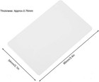 Em4102 125hkz Rfid Blank White Iso Proximity Cards Cr80 Printable 100 Pack