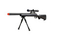 Agp Well Vsr10 Bolt Action Airsoft Sniper Rifle W 9x Magnify W Bipod 500 Fps
