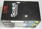 Vintage Betamax Beta Tape Lot Of 4 Used Tapes Scotch Model L-750 W  Cases