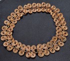 Ancient Egyptian Copper Coil Style Necklace - 18  - 86 Grams - Handcrafted