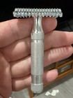 Grand Shave King Vintage Razor Safety Razor Self Lubricating Double Open Comb