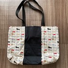Cat Pattern Tote Bag Handmade