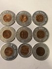 Lot Of  9 encased Lincoln Cents 