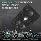 License Plate Front Bumper Mount Bracket Holder For Vw Mk7 Golf Gti 2015-2020