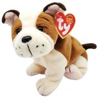 Ty Beanie Babies Huggins The Pitbull Dog Valentine s Day Plush