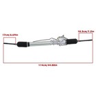 For Toyota Hiace Power Steering Rack Pinion Assembly Rzh102 Rzh112 4425026350