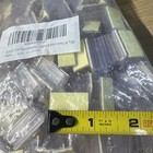 Lot Of 150 Clear Plastic Shelf Label Holder Clips Adhesive Back