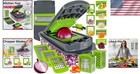 Professional Multifunction Vegetable Slicer   Chopper     15 Piece Kitchen Tools