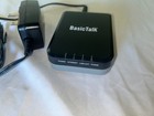 Basictalk Home Phone Service Voip Adapter Model Ht701   Power Supply