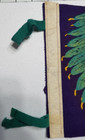 Vintage Pennant Skowhegan Me  Indian Chief Souvenir Travel Collectible