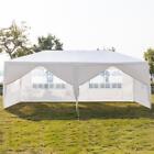 10x 20ft Canopy Tent Party Tent Pe Gazebo Wedding Canopy W 6 Removable Wall