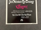Chinatown  1974  Original Authentic Usa Insert Movie Poster