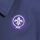 Boys Large Official Bsa Boy Scout Cub Scout Short Sleeve Shirt   Blue     -0546