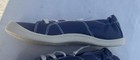 Sowift Women s Sneakers Size 8m l Lace-up Canvas Slip-on Shoes Blue New