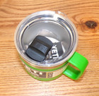 Yeti Rambler 14 Oz Canopy Green Mug With Handle   Magslider Lid  Brand New